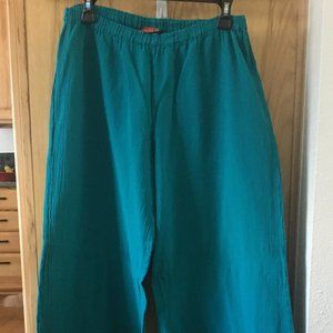 OH MY GUAZE TEAL PANTS Size 2